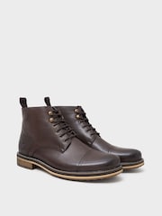 Crew Clothing Brown Lace-Up Boots - Image 3 of 4