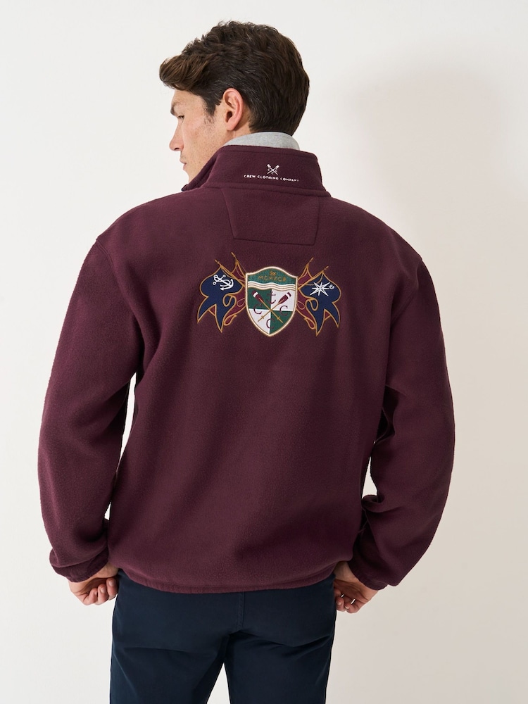 Crew Clothing Red Row House Graphic Fleece - Image 2 of 6