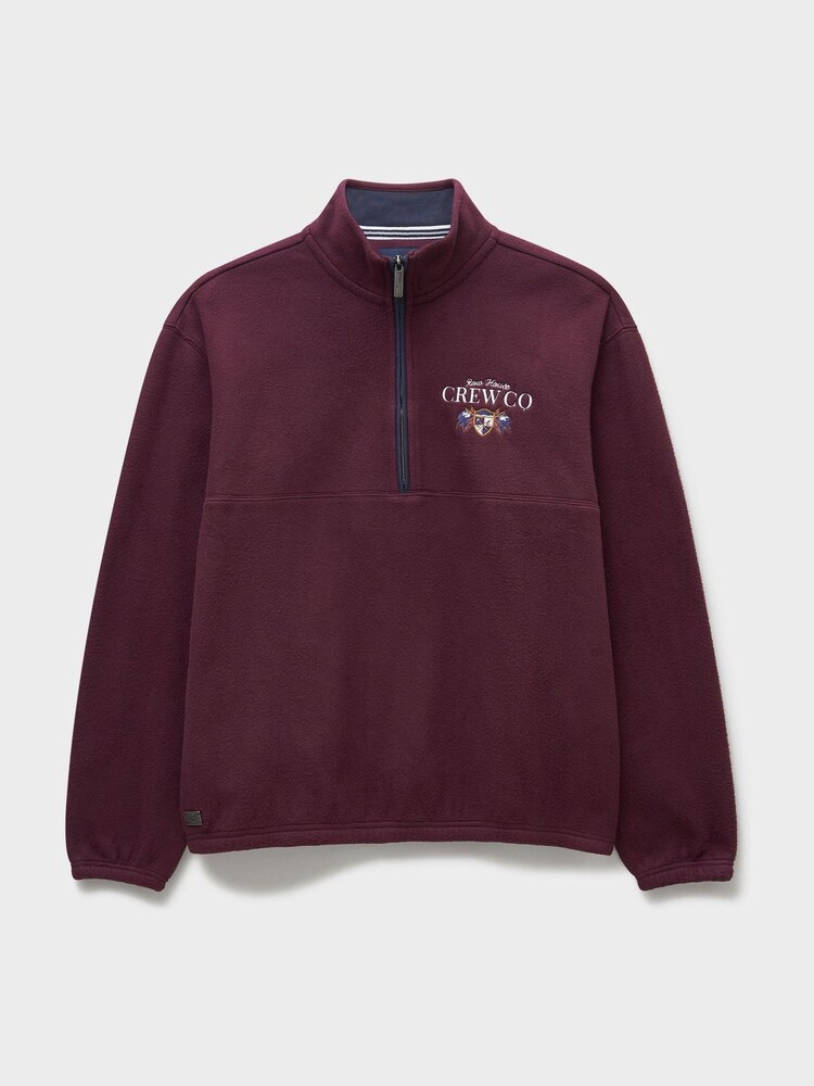 Crew Clothing Red Row House Graphic Fleece - Image 6 of 6