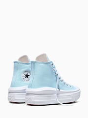Converse Blue Chuck Taylor Move High Trainers - Image 6 of 6