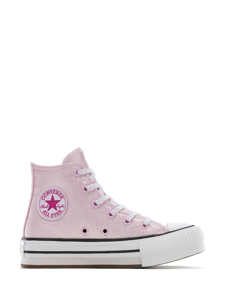 Converse Chuck Taylor EVA Lift Shine Hightop Trainers - Imagen 1 de 1 Converse Chuck Taylor EVA Lift Shine Hightop Trainers - Imagen 1 de 1