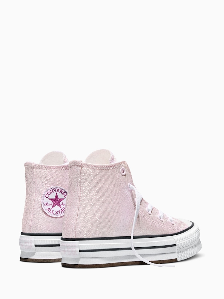 Converse Chuck Taylor EVA Lift Shine Hightop Trainers - Bild 2 von 7