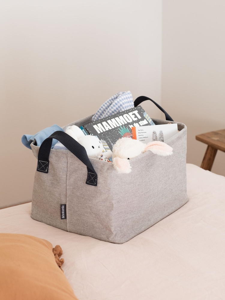 Brabantia Grey Foldable Laundry Basket - Image 1 of 6 Brabantia Grey Foldable Laundry Basket - Image 1 of 6