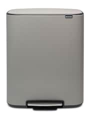 Brabantia Mineral Concrete Grey Bo Pedal Bin 30L - Image 5 of 6