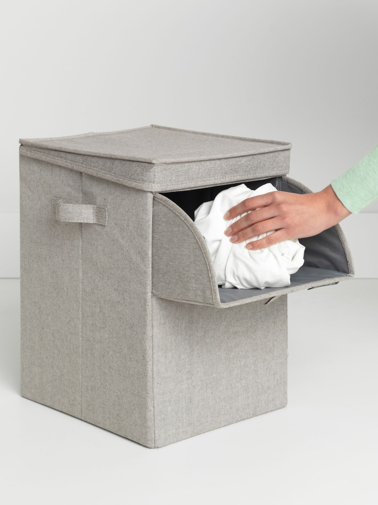 Brabantia Grey Stackable Laundry Box 35L - Image 6 of 6