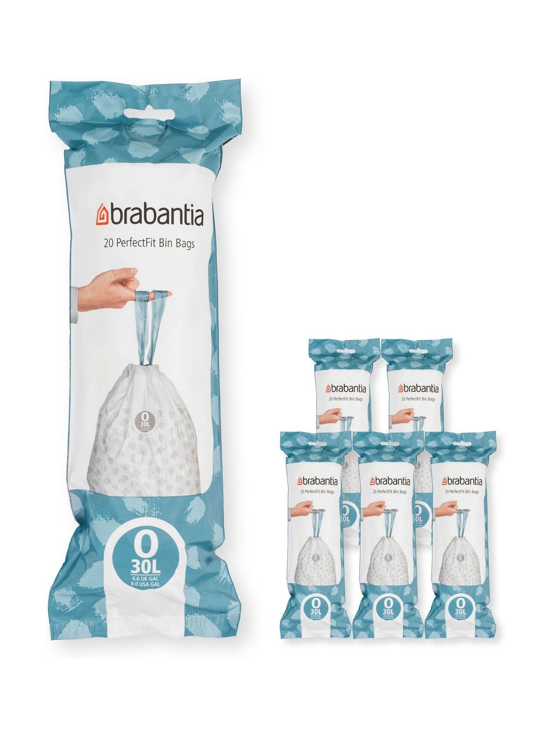 Brabantia Unisex White Perfectfit Bin Bag