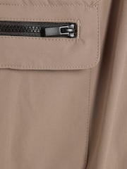 River Island Natural Boys Tech Zip Cargo Trousers - Image 4 of 4
