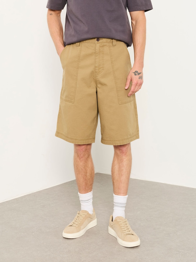 FatFace Pascal Stone Utility Shorts - Image 1 of 6 FatFace Pascal Stone Utility Shorts - Image 1 of 6