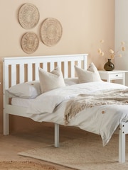Birlea White Denve Bed - Image 1 of 8