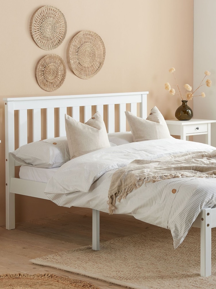 Birlea White Denve Bed - Image 1 of 8