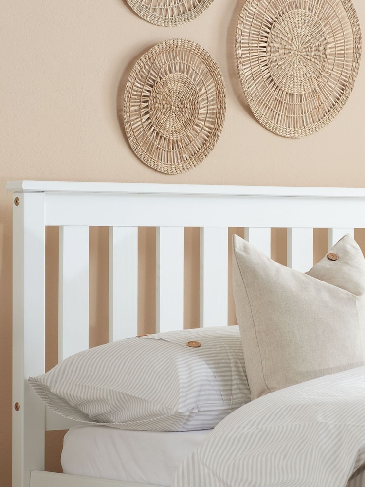 Birlea White Denve Bed - Image 2 of 8