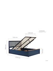 Birlea Navy Phoenix Ottoman Bed - Image 15 of 16