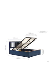 Birlea Navy Phoenix Ottoman Bed - Image 16 of 16
