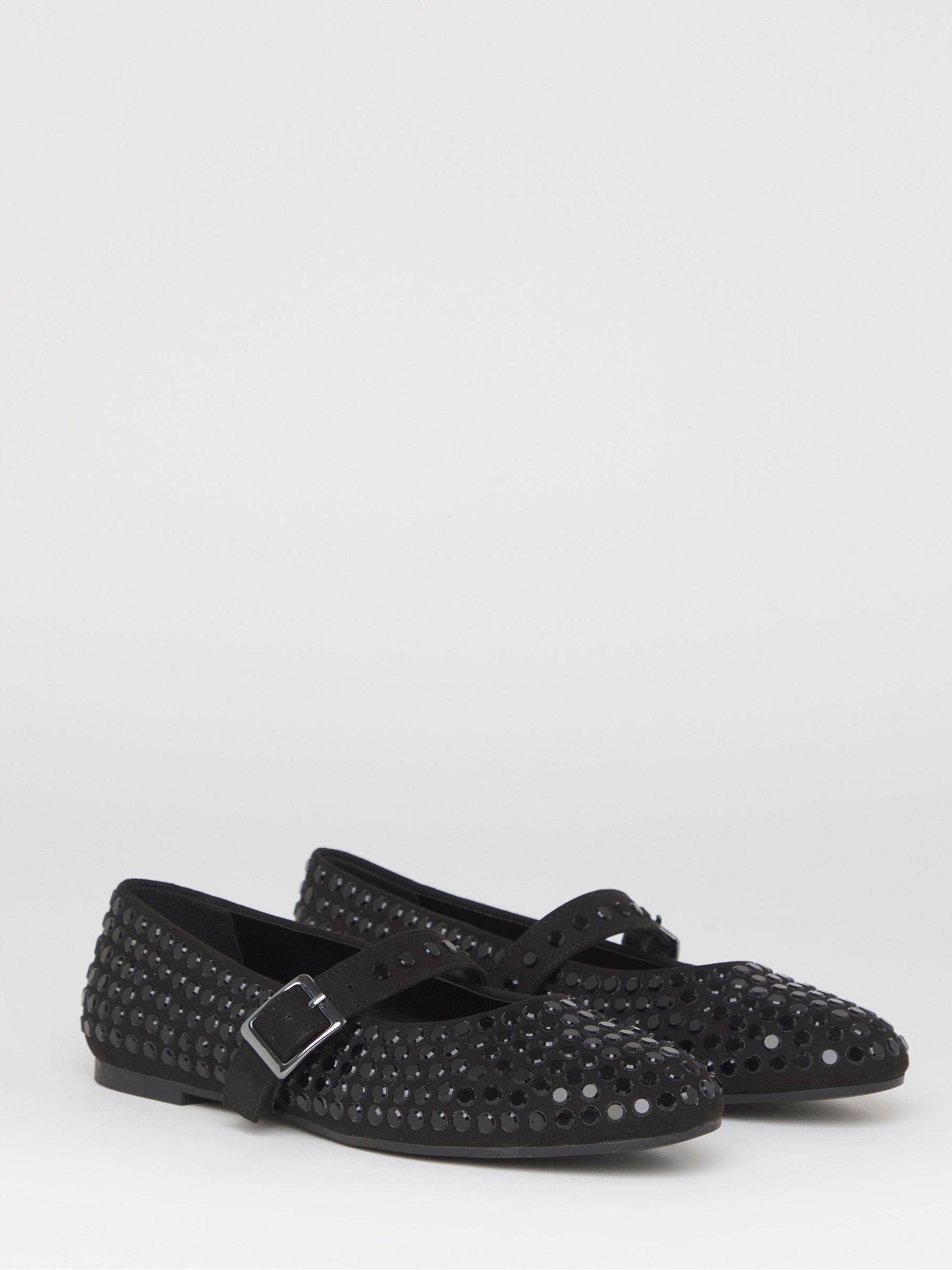 Buy Simply Be Black Studded Mary Jane Shoes from Next USA