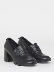 Simply Be Vintage Loafer On Platform Heel - صورة 3 من 4