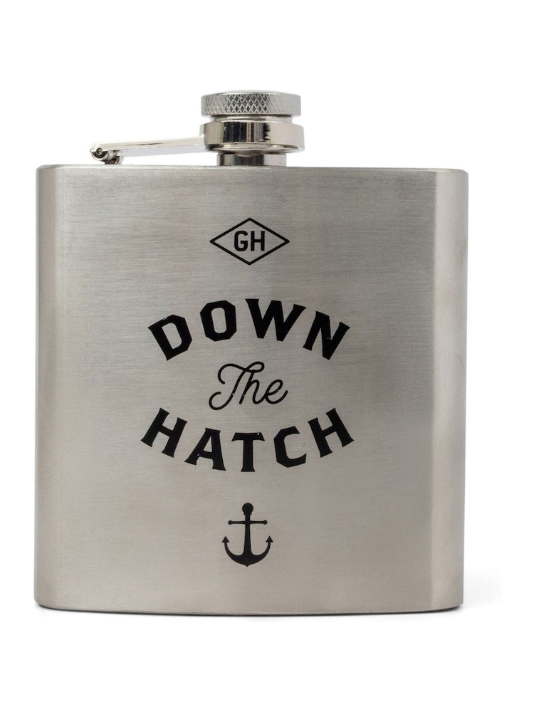 Gentleman’s Hardware Black Hip Flask Set - Image 2 of 5