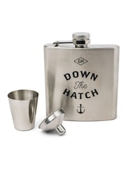 Gentleman’s Hardware Black Hip Flask Set - Image 3 of 5