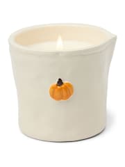 Paddywax Bistro 8oz226g Pumpkin Embossed Ceramic Candle - Image 2 of 3