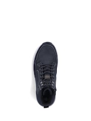 Rieker Blue Zipper Shoes - Imagen 4 de 5