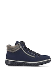 Rieker Blue Zipper Shoes - Imagen 1 de 6