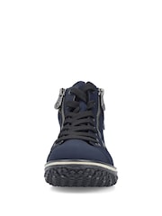 Rieker Blue Zipper Shoes - Imagen 4 de 6