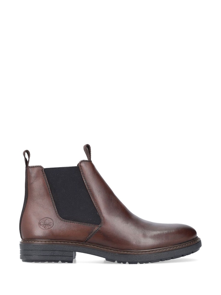 Rieker Zipper Brown Shoes - Image 2 of 6 Rieker Zipper Brown Shoes - Image 2 of 6