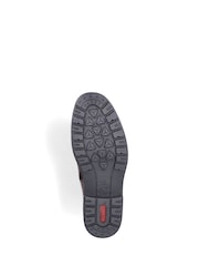 Rieker Zipper Brown Shoes - Imagen 3 de 6
