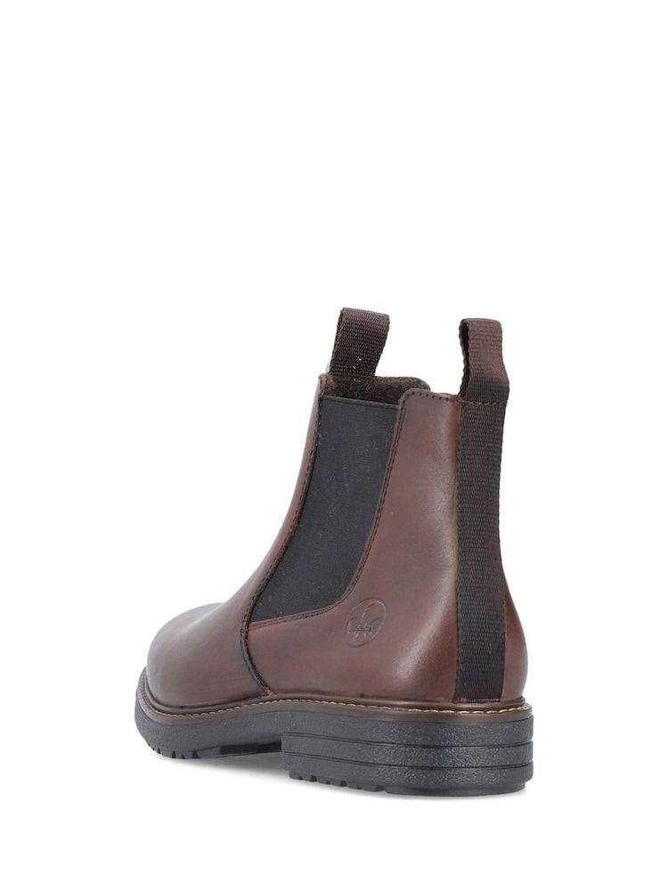 Rieker Zipper Brown Shoes - Image 6 of 6 Rieker Zipper Brown Shoes - Image 6 of 6