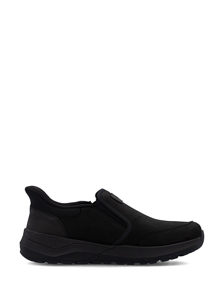 Rieker Black Shoes Elasticated - Image 1 of 8