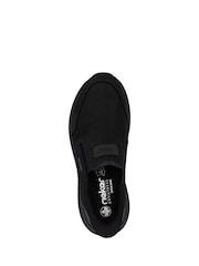 Rieker Black Shoes Elasticated - Image 4 of 8