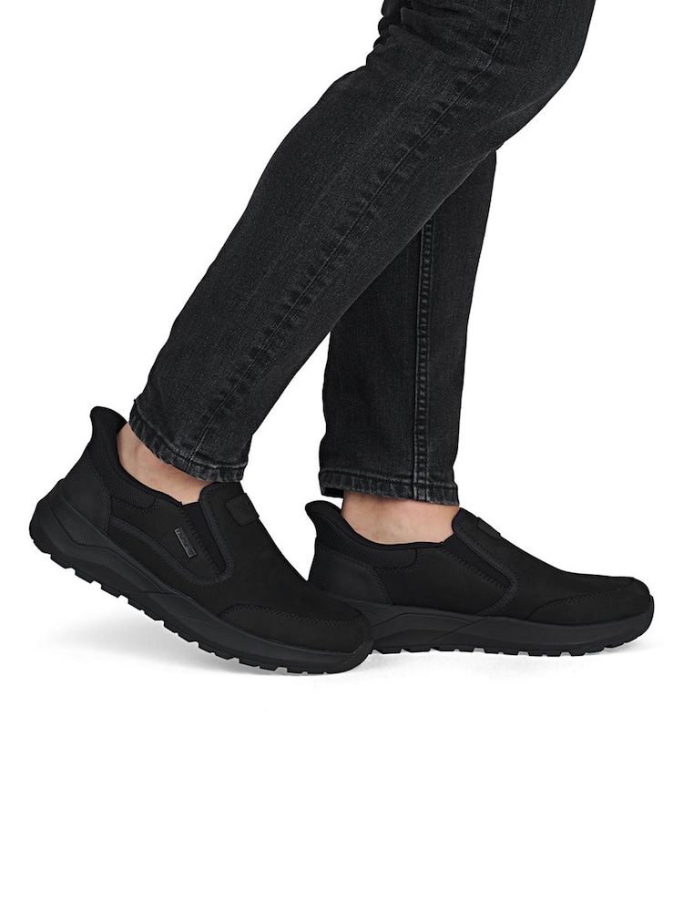 Rieker Black Shoes Elasticated - Image 8 of 8