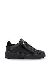 Rieker Lace-up Black Shoes - Imagen 1 de 5