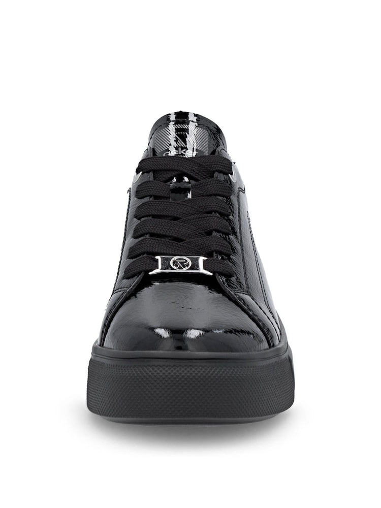 Rieker Lace-up Black Shoes - Image 2 of 5 Rieker Lace-up Black Shoes - Image 2 of 5