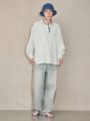 Light Blue EDIT Balloon Jeans - Image 2 of 11