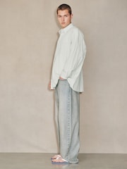 Light Blue EDIT Balloon Jeans - Image 4 of 11