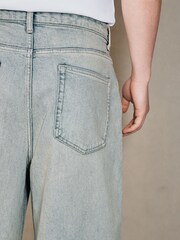 Light Blue EDIT Balloon Jeans - Image 5 of 11