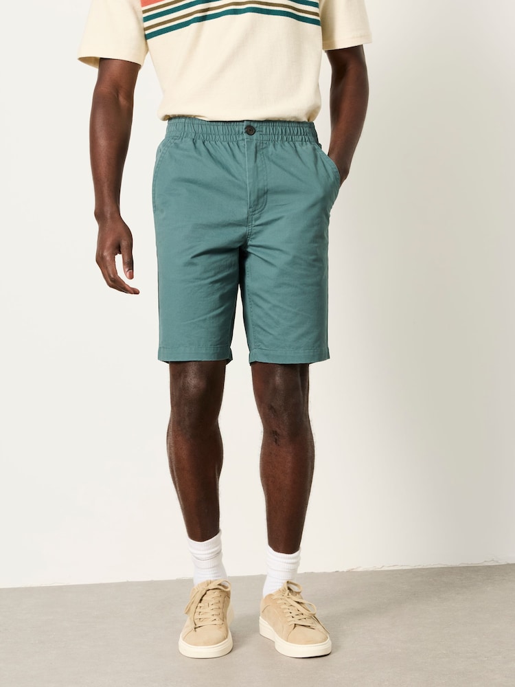 FatFace Selsey Jade Green Pull On Shorts - Image 1 of 7