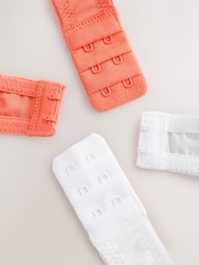 Orange/White Push Up Plunge Lace Bras 2 Pack - Image 5 of 5