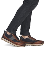 Rieker Brown Shoes Zipper - Image 8 of 8
