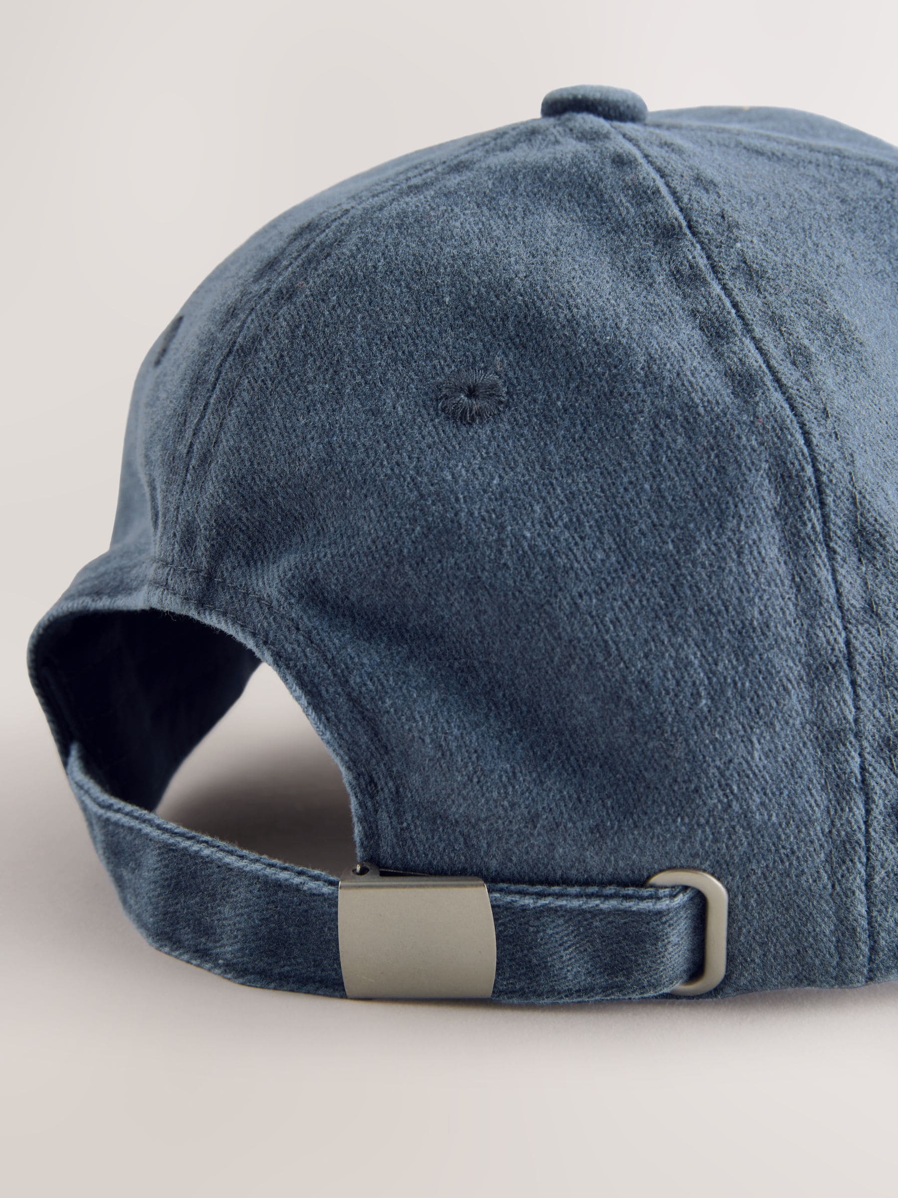 Buy Синій денім - Cotton Twill Slogan Cap з сайту Next Ukraine