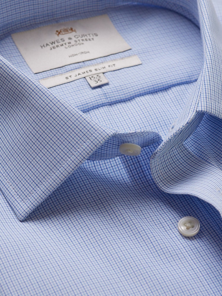 قميص مربعات من Prince Of Wales - ياقة بأزرار سفلية - صورة 3 من 3 قميص مربعات من Prince Of Wales - ياقة بأزرار سفلية - صورة 3 من 3