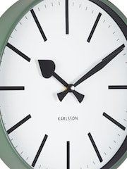 Present Time Jungle Green Classic Original Station Wall Clock - Image 4 of 5