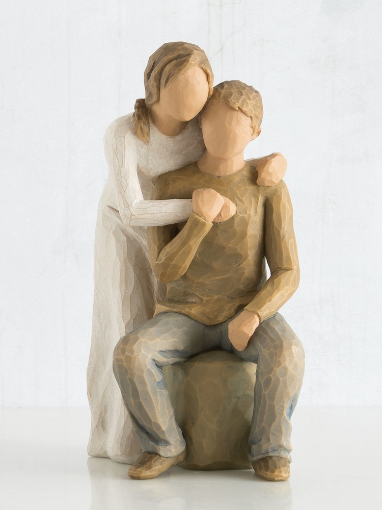 Willow Tree Cream You And Me Figurine - Image 2 of 2 Willow Tree Cream You And Me Figurine - Image 2 of 2