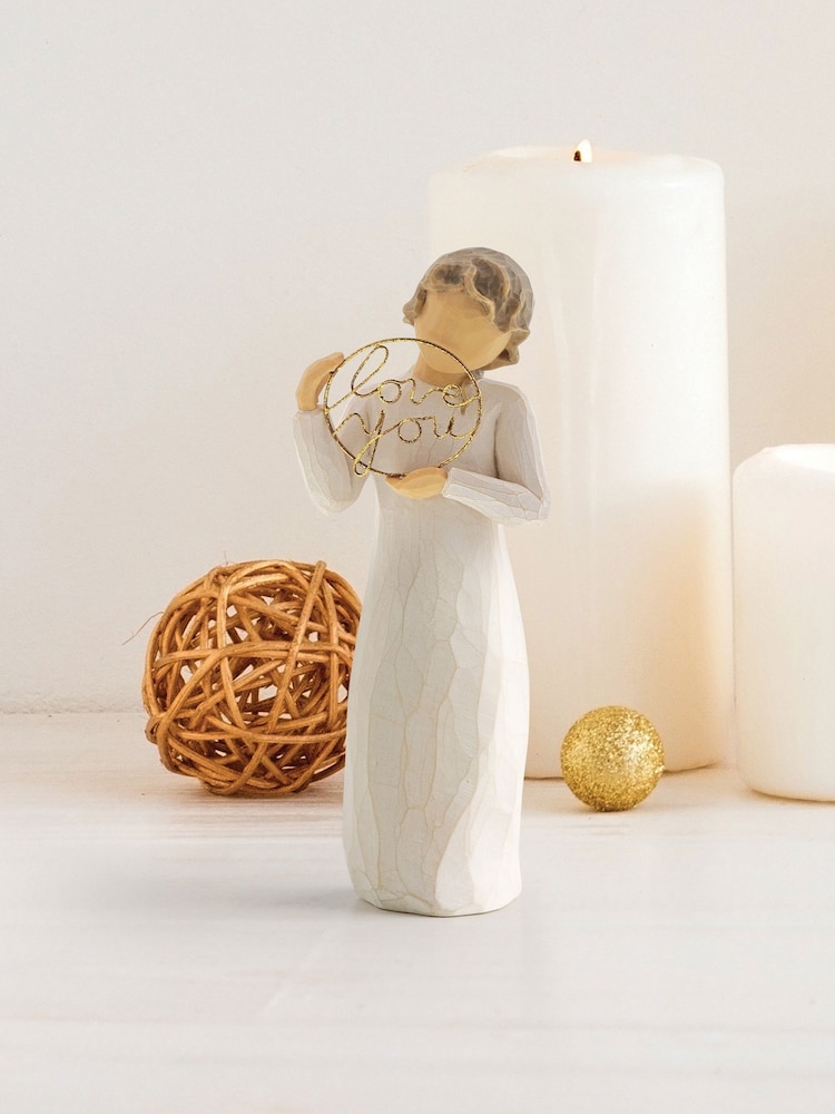 Willow Tree Cream Love You Figurine - Image 1 of 5 Willow Tree Cream Love You Figurine - Image 1 of 5
