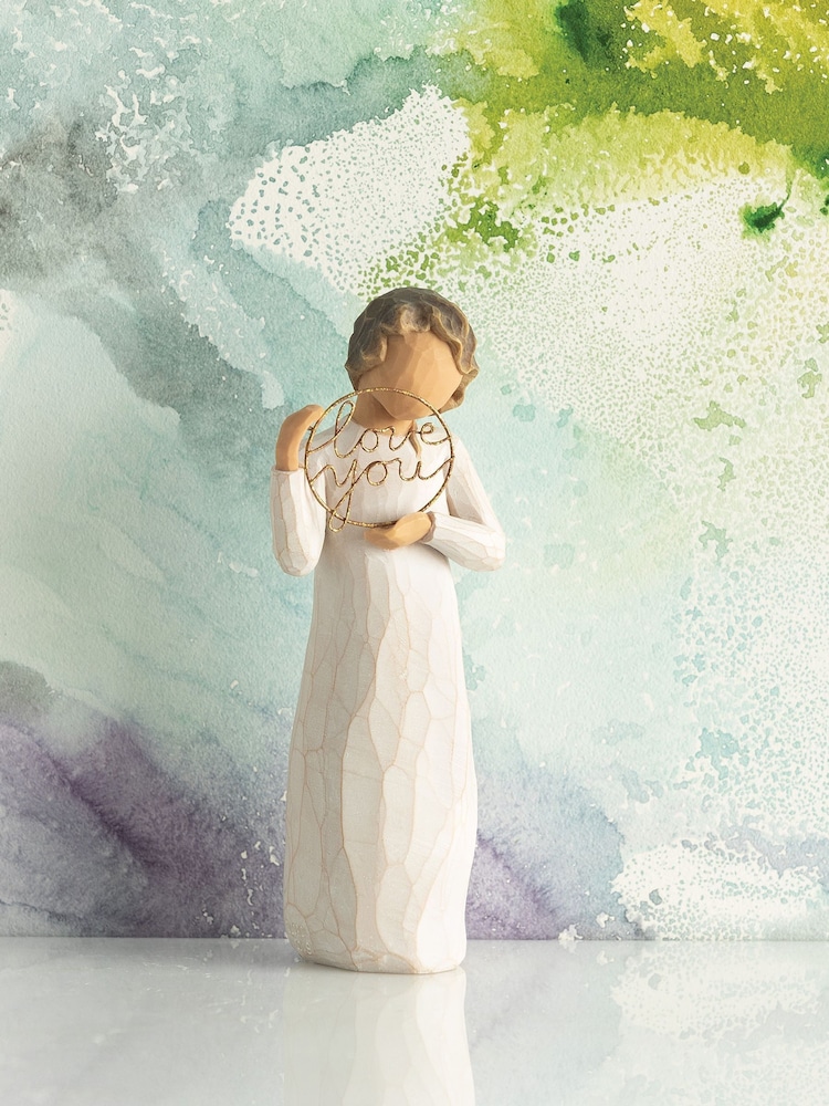 Willow Tree Cream Love You Figurine - Image 2 of 5 Willow Tree Cream Love You Figurine - Image 2 of 5