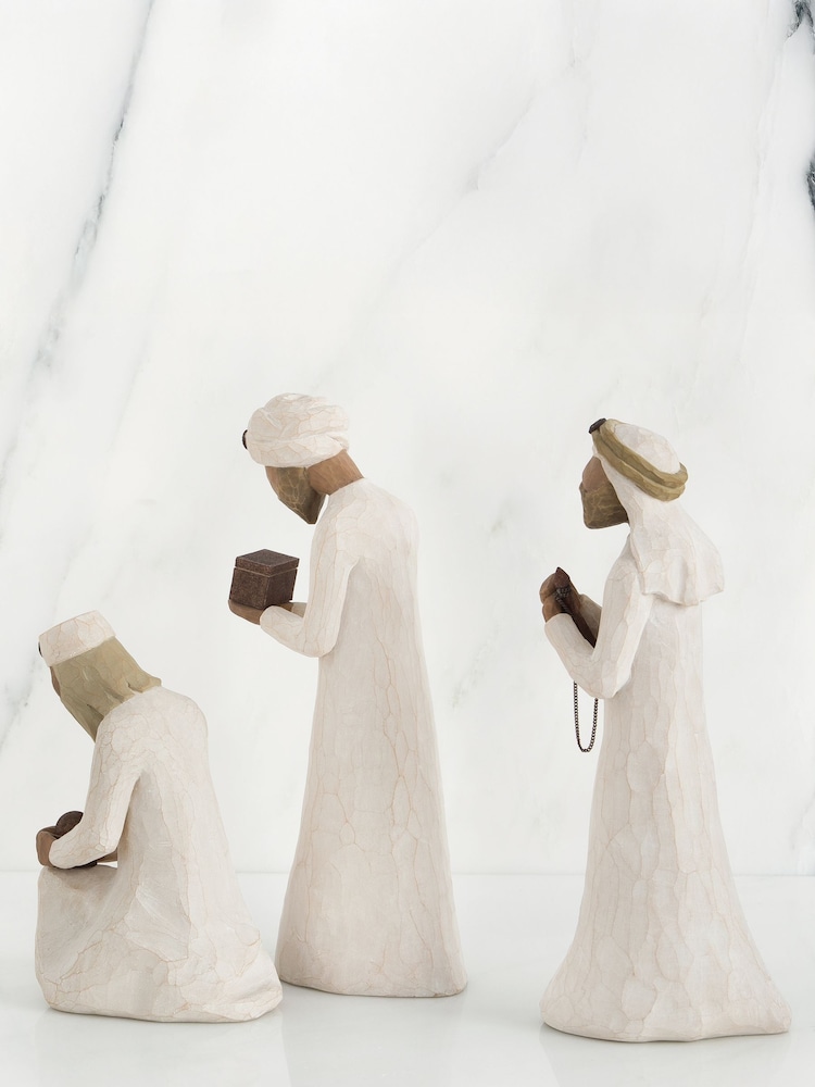 Willow Tree Cream The Three Wisemen Figurine - Image 3 of 3 Willow Tree Cream The Three Wisemen Figurine - Image 3 of 3
