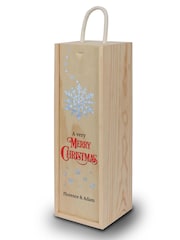 Loveabode Personalised Christmas Wine Gift Box - Image 1 of 4