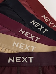 أحمر/أسود - حزمة سراويل هيبستر من 5 قطع - صورة 9 من 10