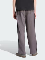 adidas Originals Grey Adicolor Baggy Fit Firebird Track Trousers - Image 2 of 5