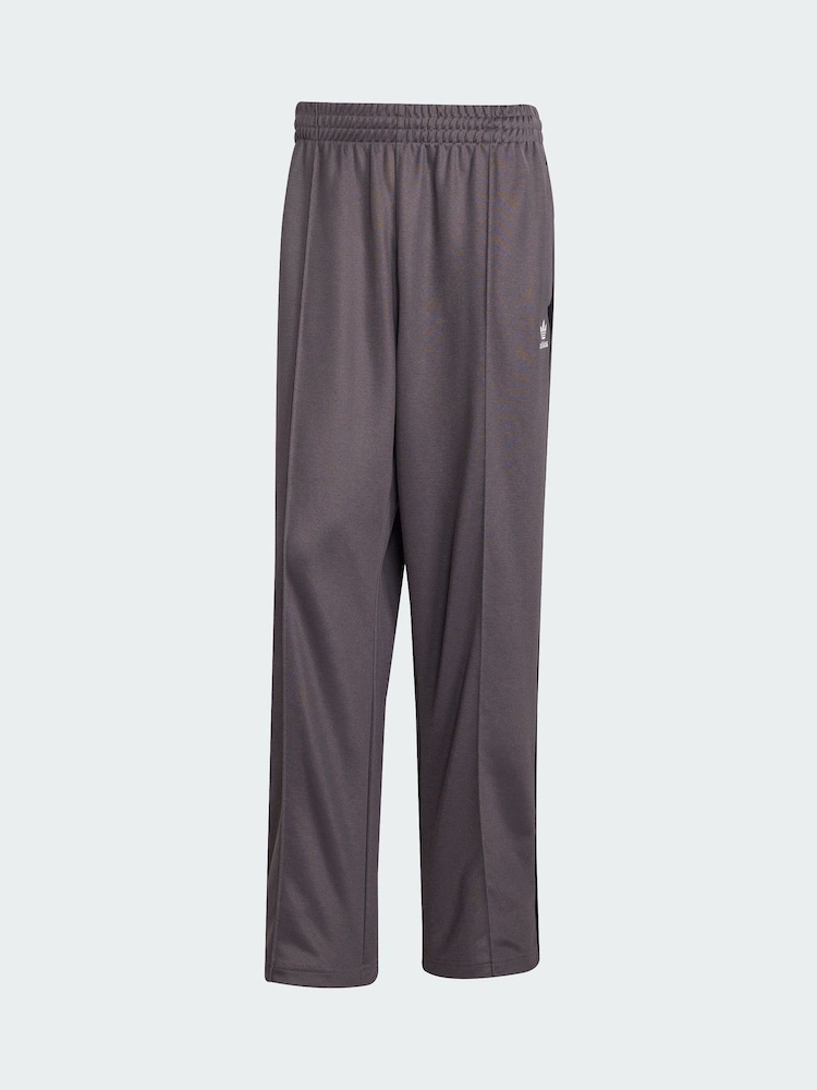 adidas Originals Grey Adicolor Baggy Fit Firebird Track Trousers - Image 5 of 5 adidas Originals Grey Adicolor Baggy Fit Firebird Track Trousers - Image 5 of 5